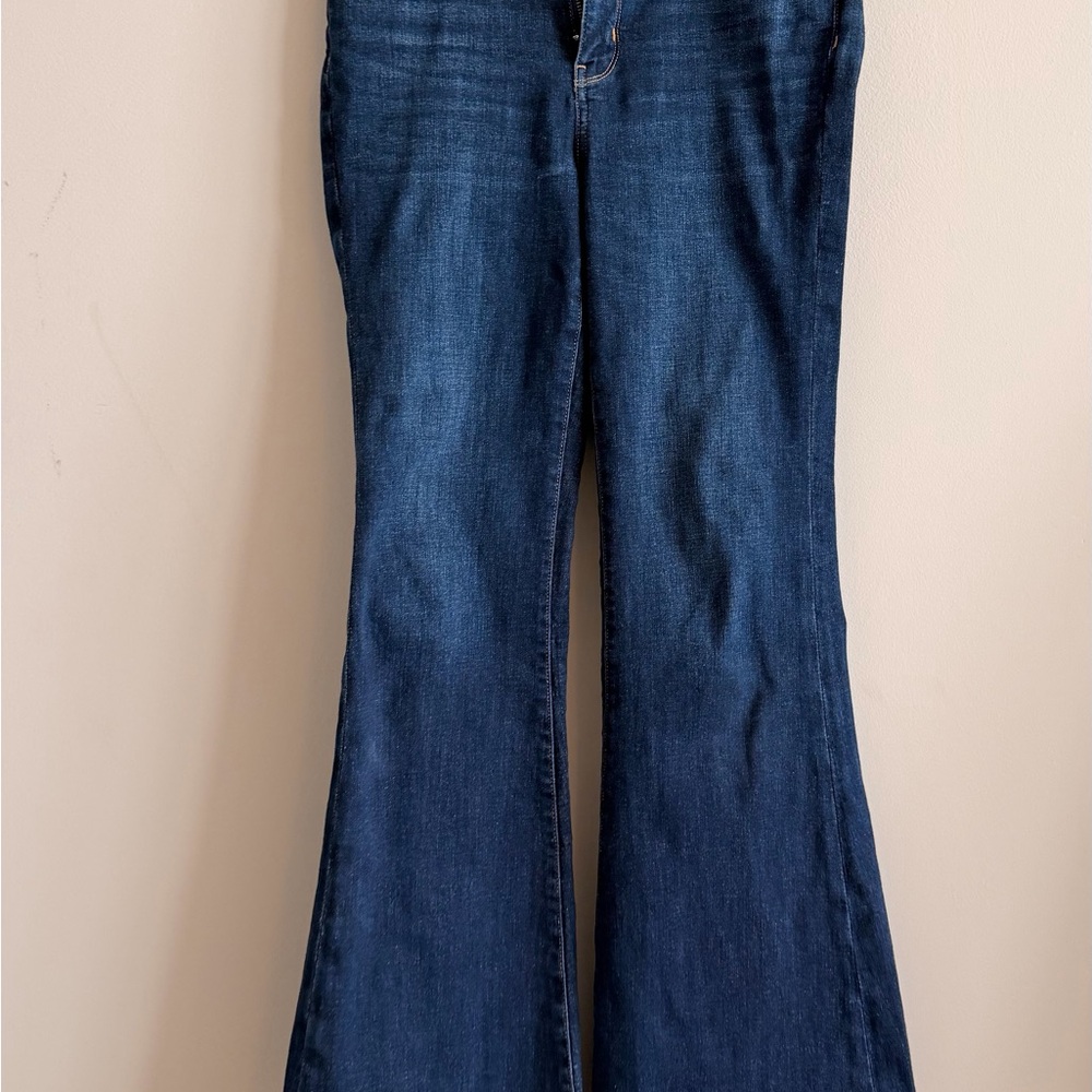 American Eagle Outfitters Dark Blue Flare Jeans